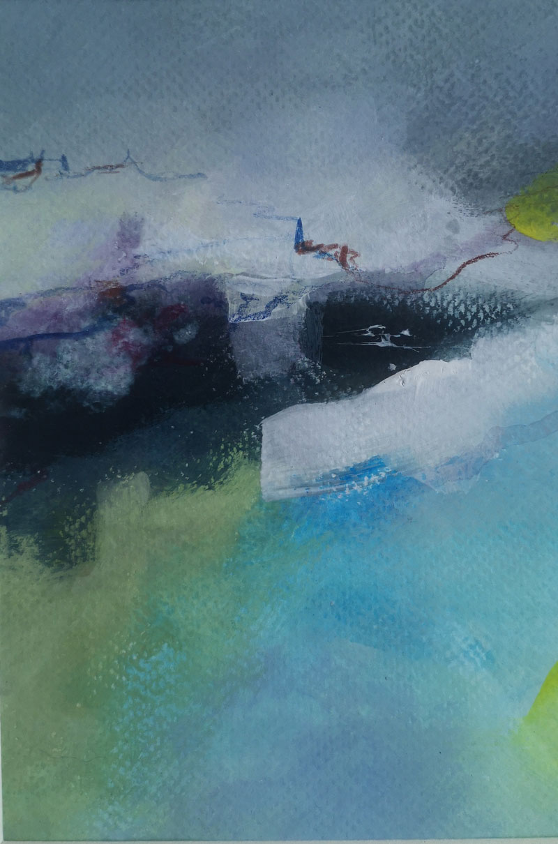 Komposition-3,-Acryl-auf-Papier,-18x13cm-