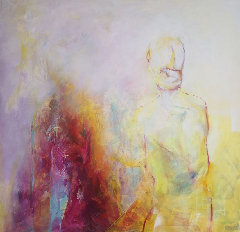 Verwandlung,-Acryl-aufLeinwand,–90cm-x-90cm